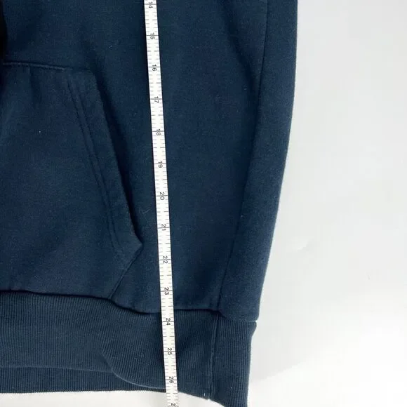 Cedar Wood State Navy British Flag Pullover Hoodie Size XL - Picture 6 of 8